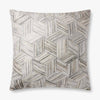P0901 Grey / Multi Floor Pillow by Loloi