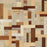PHE-06 Mosaic Scrapwood wallpaper by Piet Hein Eek for NLXL