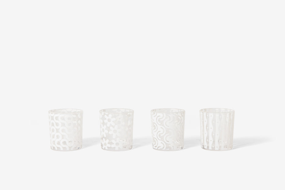 Pattern Glasses by Areaware