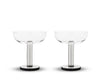 Puck Coupe Glass Set of Two by Tom Dixon