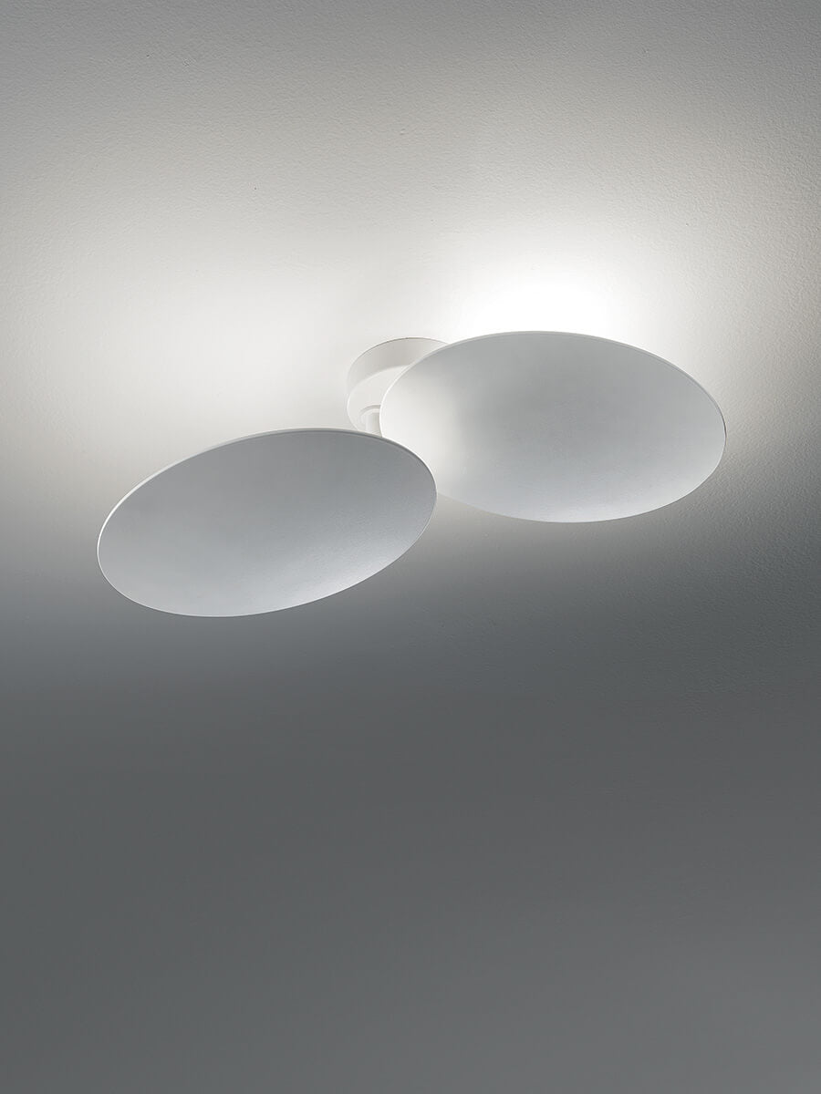 Puzzle Round Double Wall | Ceiling Lamp by LODES