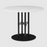 TS Ø80 Column Lounge Table by Gubi