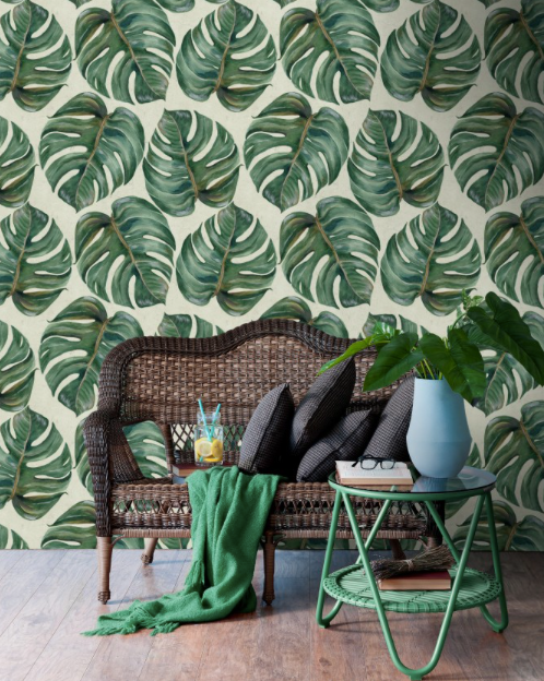 TROPICAL LEAF Wallpaper by Mindthegap