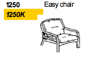 Easy Chair 1250 by Dyrlund