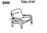 Easy Chair 8405 by Dyrlund