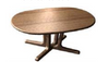 Oval Coffee Table 9256 by Dyrlund