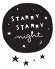 Stickers muraux nuit étoilée par A Little Lovely Company