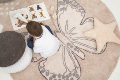 Butterfly Rug by Lorena Canals
