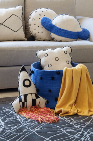Rocket Cushion by Lorena Canals