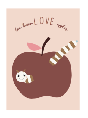 Love Apples Poster by OYOY