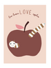 « Affiche de pommes d'amour » par OYOY