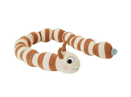 Animal en tricot de coton Leo Larva par OYOY