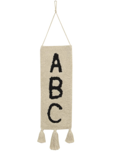 ABC Wall Hanging by Lorena Canals