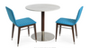 Chaise de salle à manger en bois Corona - Entièrement rembourrée par Soho Concept