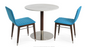 Chaise de salle à manger en bois Corona - Entièrement rembourrée par Soho Concept