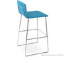 Corona Wire Full Upholstered Bar/Counter Stool by Soho Concept