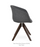 Chaise de salle à manger pivotante Tribeca Pyramid par Soho Concept