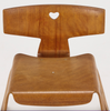 Vintage 1944 Evans Products Charles &amp; Ray Eames Childs Chair &amp; Ottoman