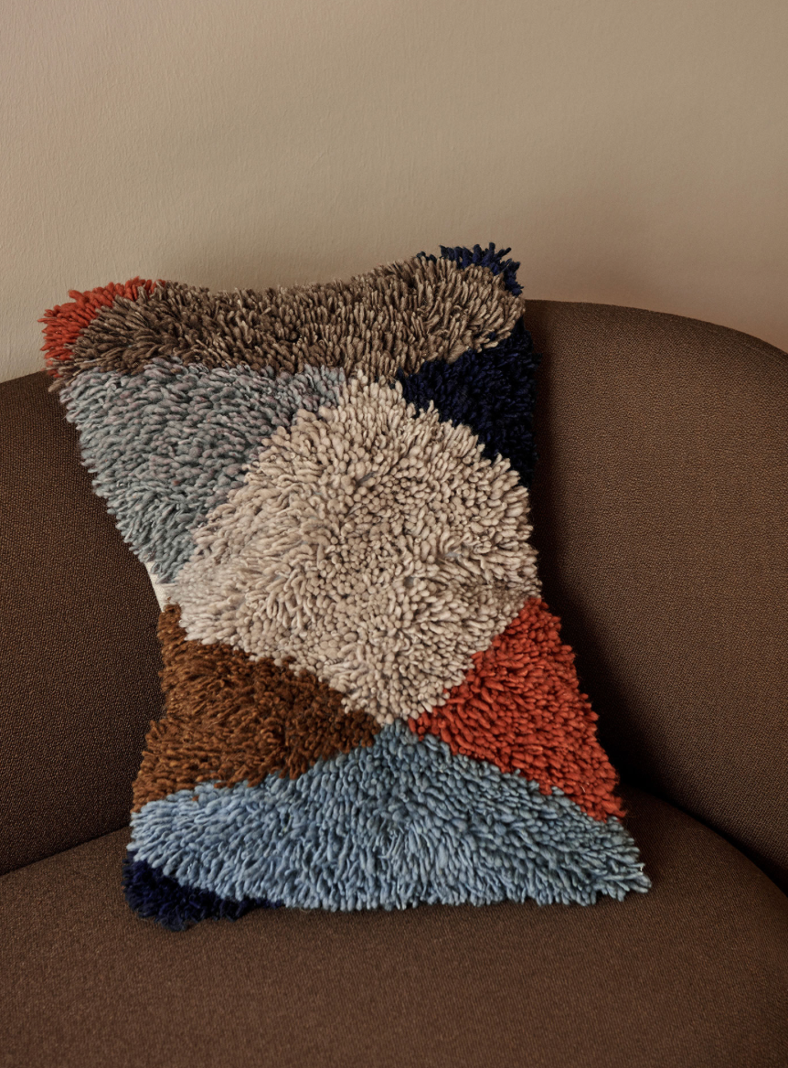 Harlequin Tufted Cushion by Ferm Living