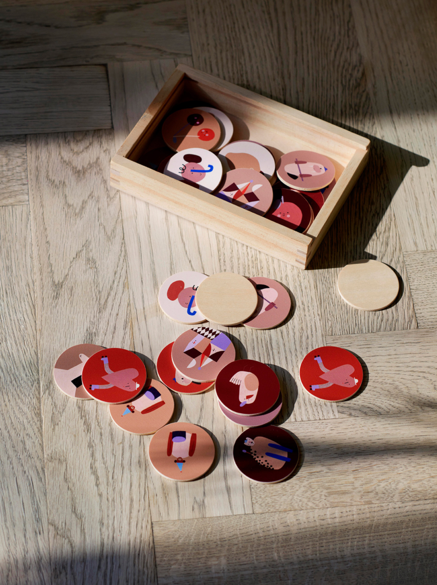 Critter Memory Game by Ferm Living