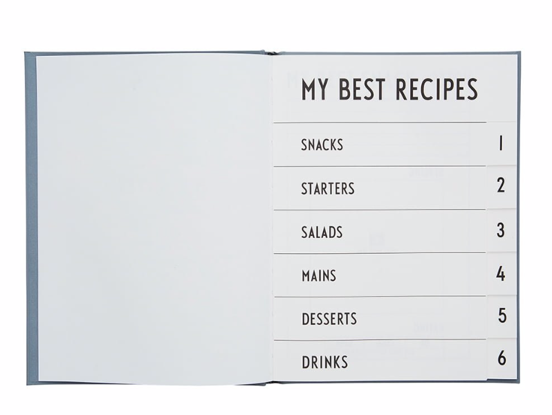 My Best Recipe Book by Design Letters