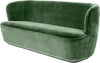 Stay Sofa - Fully Upholstered, 190x70, Black Base by Gubi
