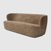 Stay Sofa - Fully Upholstered, 220x110, Black Base by Gubi