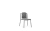 Studio Chair Full Upholstery Black Steel by Normann Copenhagen