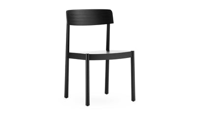 Chaise Timb en Noir/Tan par Normann Copenhagen