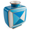Torino Squares Vase - Blue by Jonathan Adler