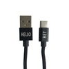 MyCable USB-C vers USB-C par Design Letters