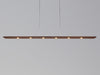 Suspension LED linéaire Vix 82 par Cerno (fabriquée aux États-Unis)