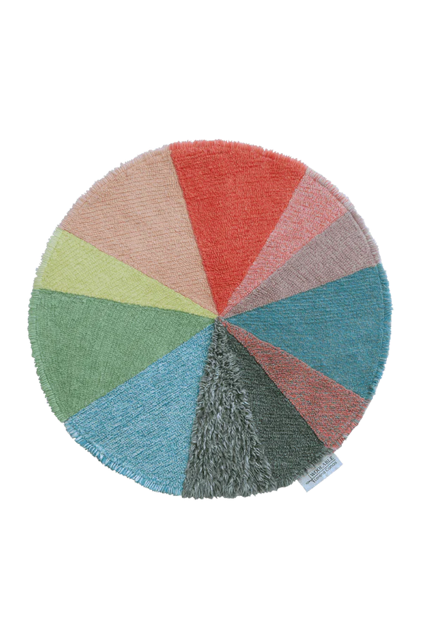 Pie Chart Woolable Rug by Lorena Canals
