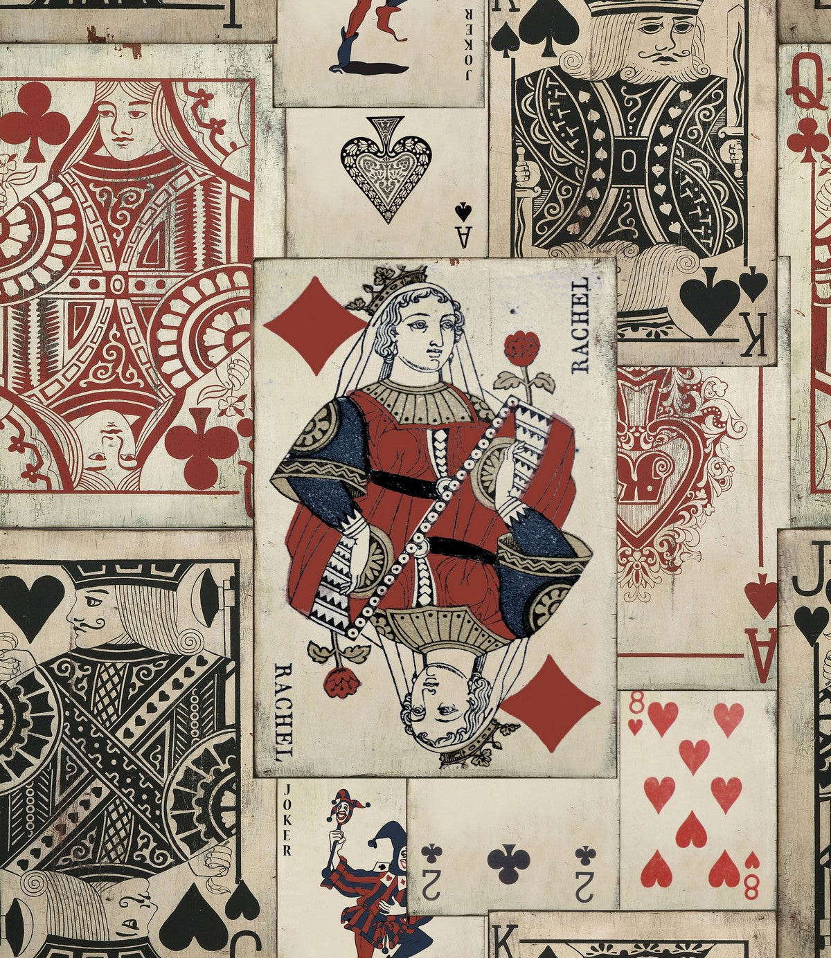 PLAY CARDS Wallpaper by Mindthegap