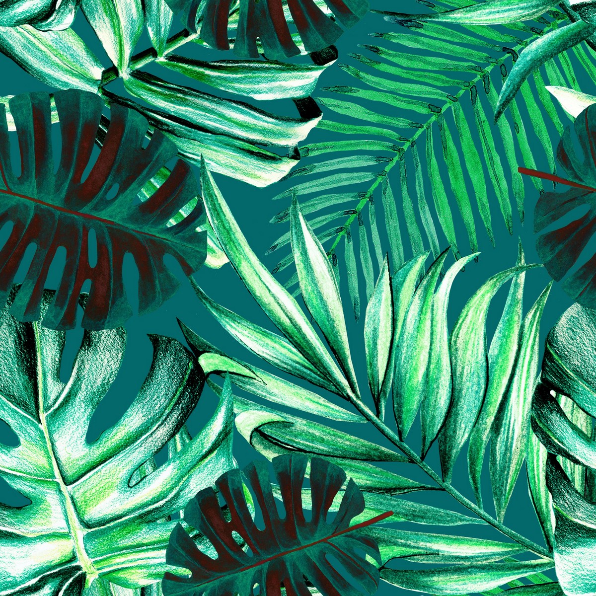 Papier peint forêt tropicale par Mindthegap