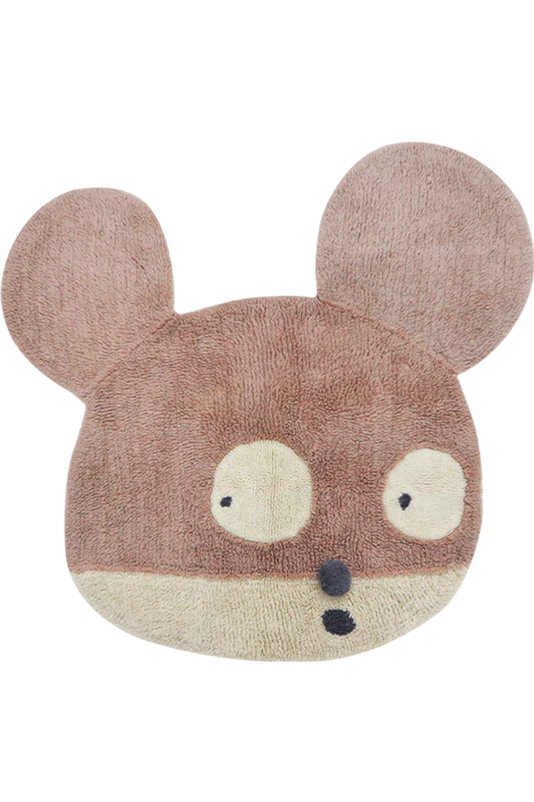Miss Mighty Mouse Woolable Rug by Lorena Canals