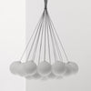 Glass 120R. 19R Chandelier by Anony