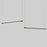Form. Suspension linéaire 4 pieds par Anony