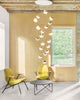 Ohm. 19 Chandelier by Anony