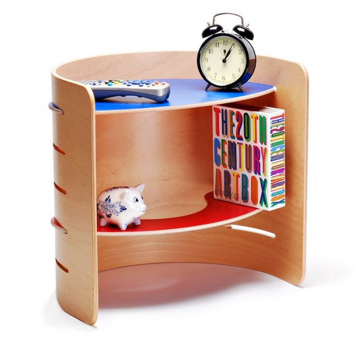 Child's wooden chair by Architectmade featuring a simple, modern design perfect for kids' rooms or play areas.