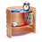Child's wooden chair by Architectmade featuring a simple, modern design perfect for kids' rooms or play areas.