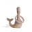 Kids wooden mermaid sculpture by Hans Bolling for Architectmade, featuring a whimsical mermaid figure with detailed craftsmanship.