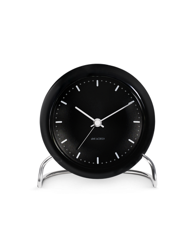 City Hall Alarm Table Clock by Arne Jacobsen