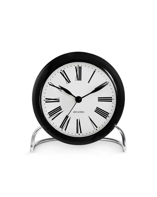 Roman Table Clock by Arne Jacobsen