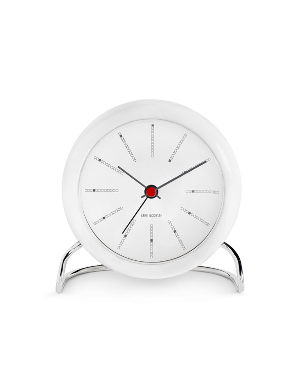 Bankers Alarm Table Clock by Arne Jacobsen