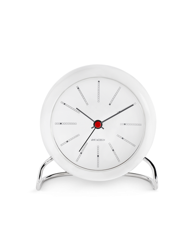Bankers Alarm Table Clock by Arne Jacobsen