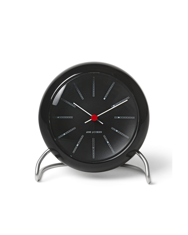 Bankers Alarm Table Clock by Arne Jacobsen