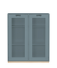 Armoire Snow E avec portes en verre par Asplund