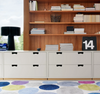 Snow Series of 2, 3, 4 and 6 Drawers by Asplund