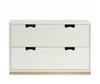 Snow Series of 2, 3, 4 and 6 Drawers by Asplund